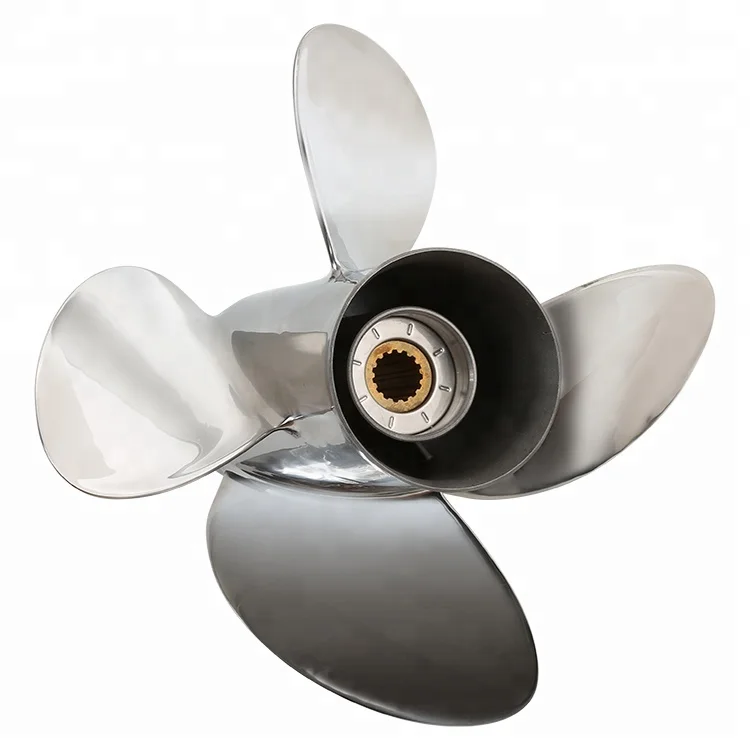 115HP three-bladed stainless steel propeller