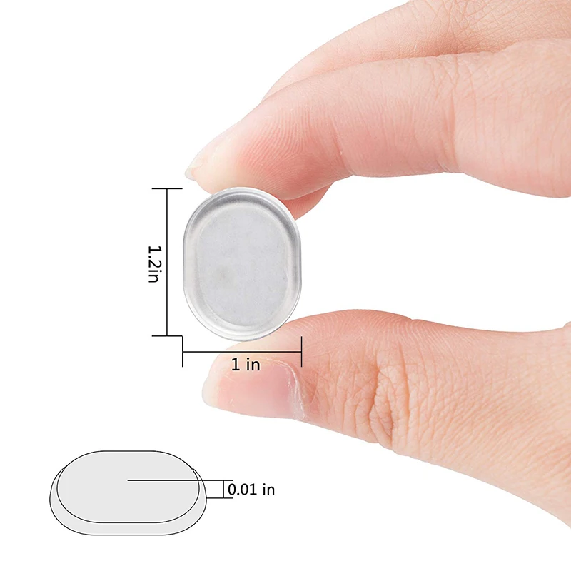 6 Pieces Drum Damper Gel Pads Silicone Drums Silencer for Drum Parts Tone Control