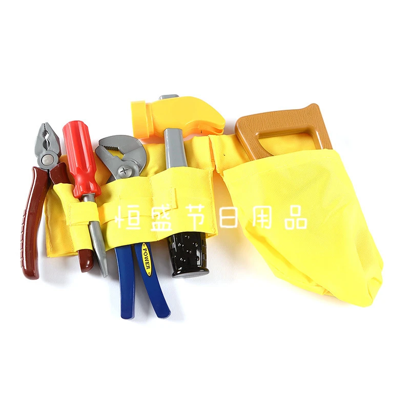 cheap whosale kids woodworker carpenter cosplay costumes with tools set