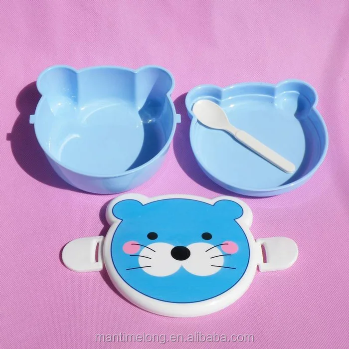Cute Japanese Animal Cartoon Insulated Lunch Box Food Warmer Kids