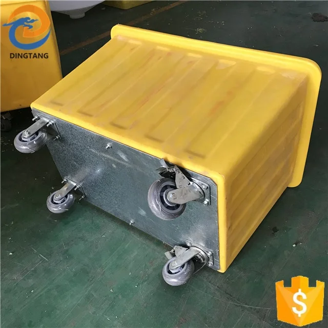 Dingtang Most competitive kitchen trolley with different size tableware storage container tank
