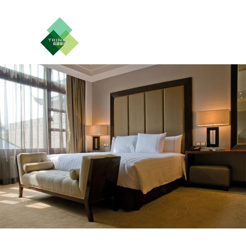 Оптовая продажа, двухразмерная тканевая фанера, современный стиль, изголовье кровати для отеля