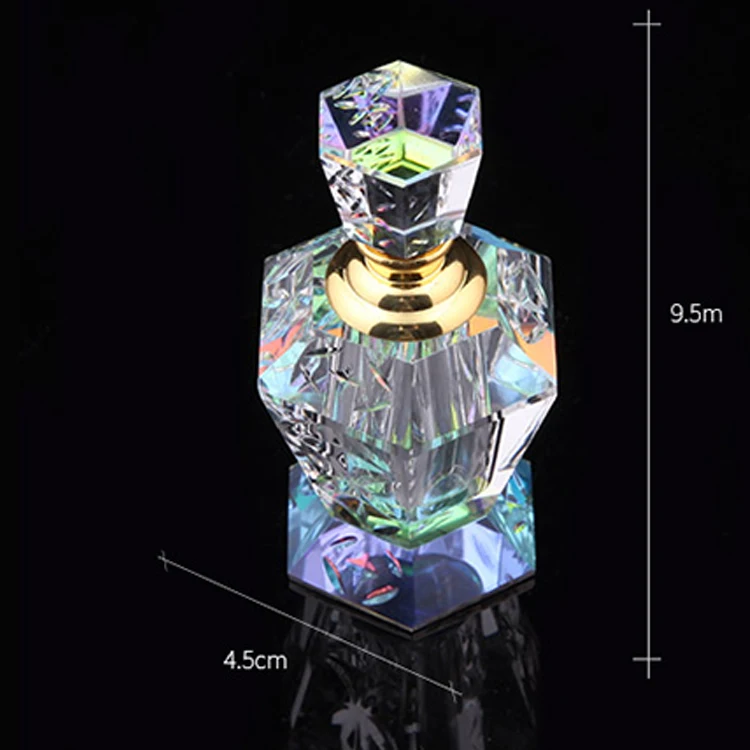 Customized 5ml 30ml100ml Multiple Colors Luxury K9 Crystal Perfume Empty Glass Bottles100ml With Different Bases