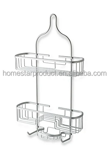 Aluminium shower caddy and aluminium tension pole caddy