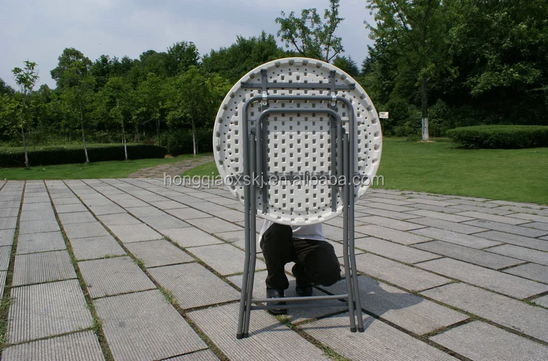 tall round table for netherland/80cm round HDPE folding outdoor cocktail table/for two people use bar table/couple with chairs