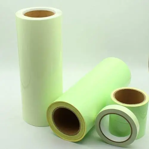 Manufacturer Glow in Dark Sticker Luminescent Vinyl Film