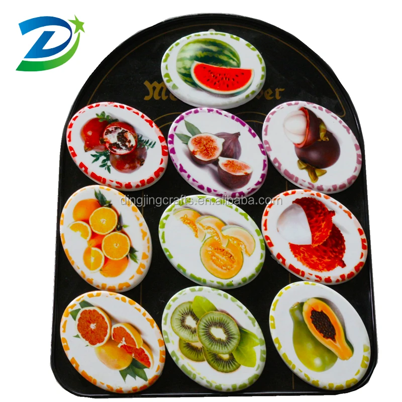 
butterfly animal shape souvenir custom ceramic fridge magnet refrigerator door magnets 