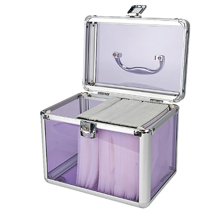 
Clear beauty fancy aluminum acrylic dvd cd case 