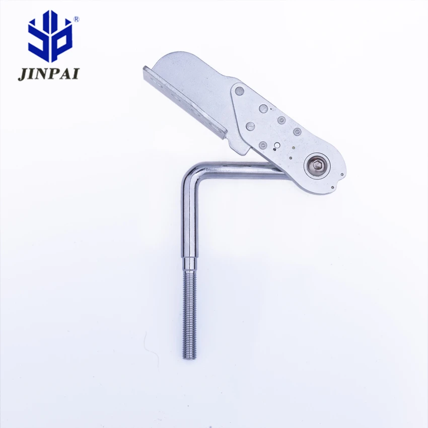 Jinpai 90-135 degree 14 gears wholesale multiple gear flexible hinge sofa adjustable hinge ratchet hinge