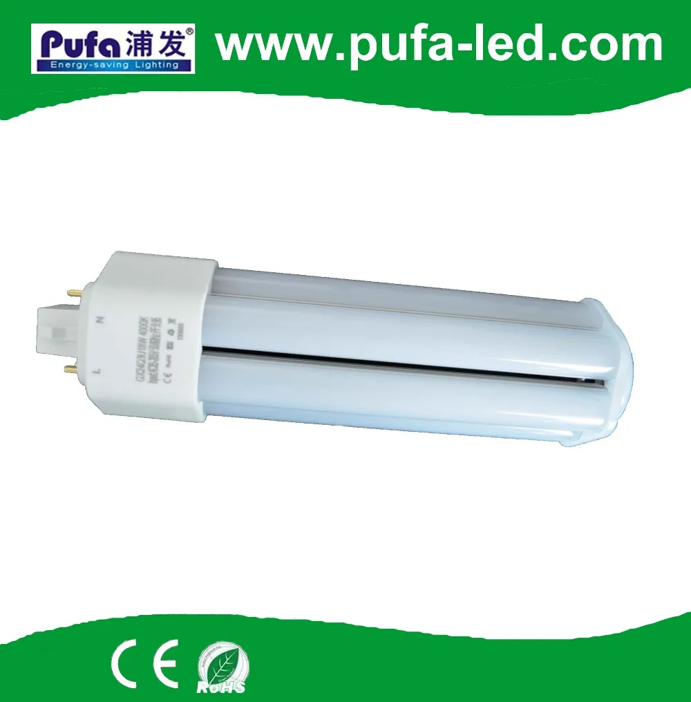 
g24q 2 base g24d 3 led, electronic ballast compatible pl g24 led lamps for EU US market 