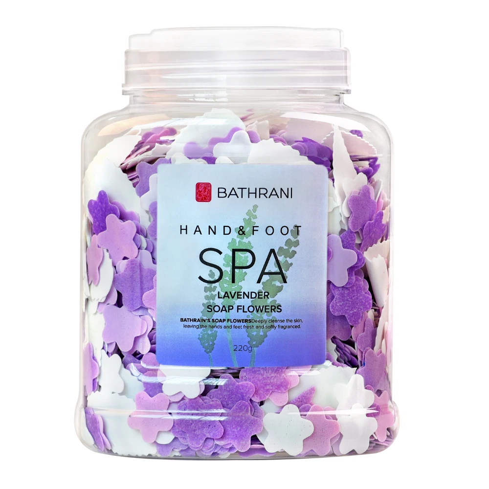 Hot sell Amazon Bath Soap Flower Dissolve Bath Confetti For SPA