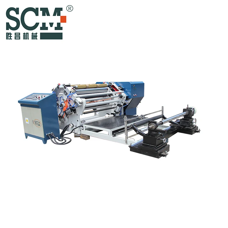 
Cutting and rewinding machine BOPP PET PE PVC narrow strip cutting and rewinding 