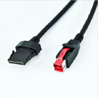 24 В PoweredUSB к 1x8Pin Powered USB кабель для IBM POS Терминалы