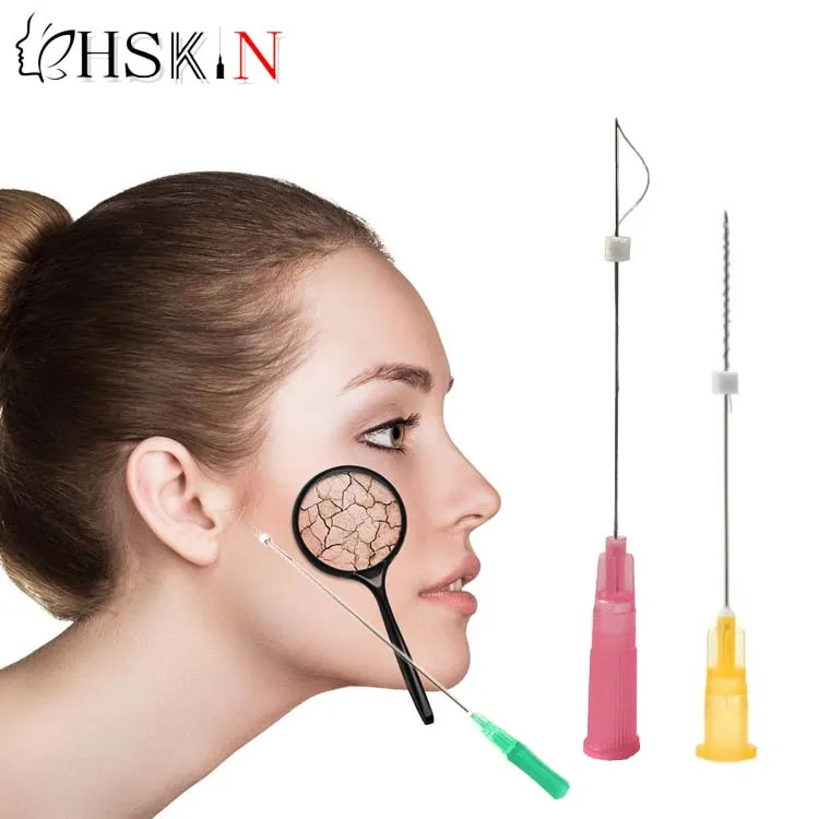 2018 Best selling thread lift barbed sutures yarn pdo