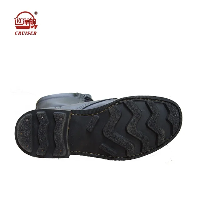 
genuine leather Saudi Arabia military army combat boots 