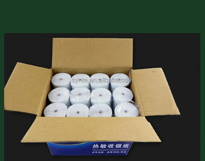 3-1/8 x 230 (50 Rolls) Thermal Paper Rolls BPA Free 80x70 80x80 55g 65g plastic core