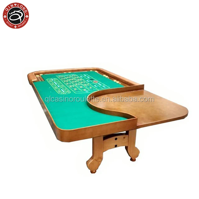 Baccarat Blackjack Texas Poker chips Customize Luxury wooden casino roulette wheels game tables