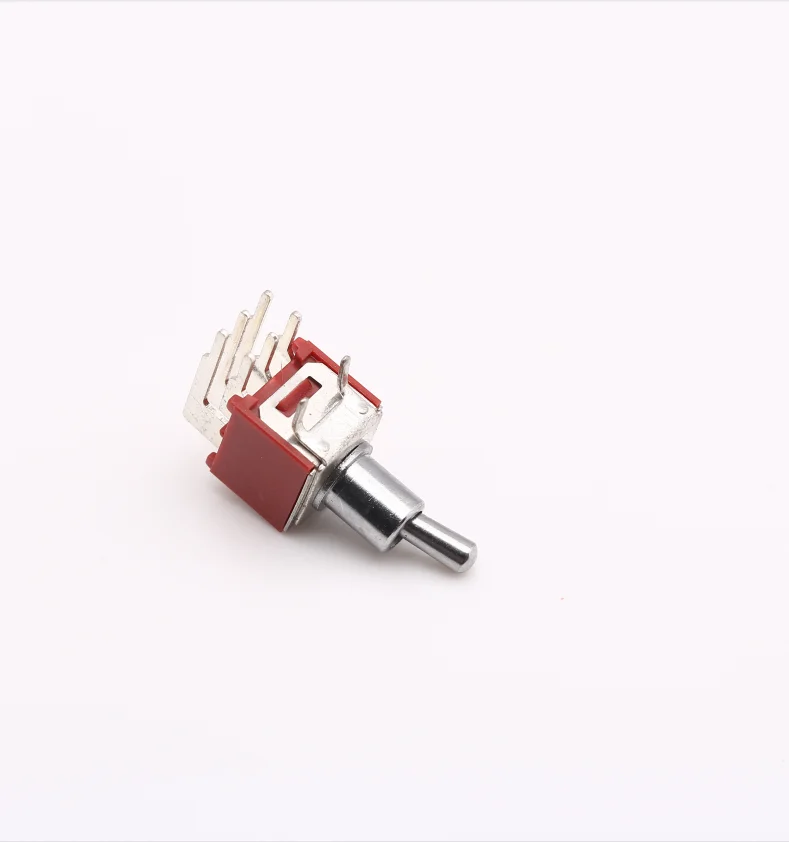 Factory Wholesale DPDT ON-ON 2 Position Horizontal Right Angle PCB Mount Sub-miniature Toggle Switch