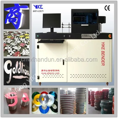
3D Sign Letter Making CNC Channel Letter Automatic Bending Machine 