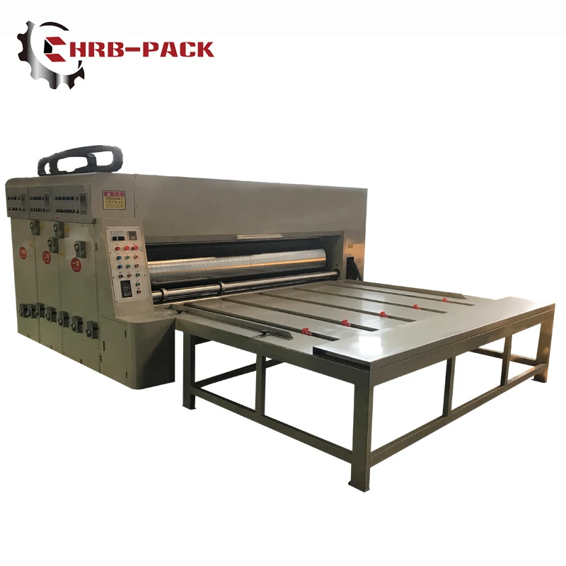 RS4 Rotary Chain Feeding Slotting Machine / corrugated cardboard creasing slotter machine / carton box making machine