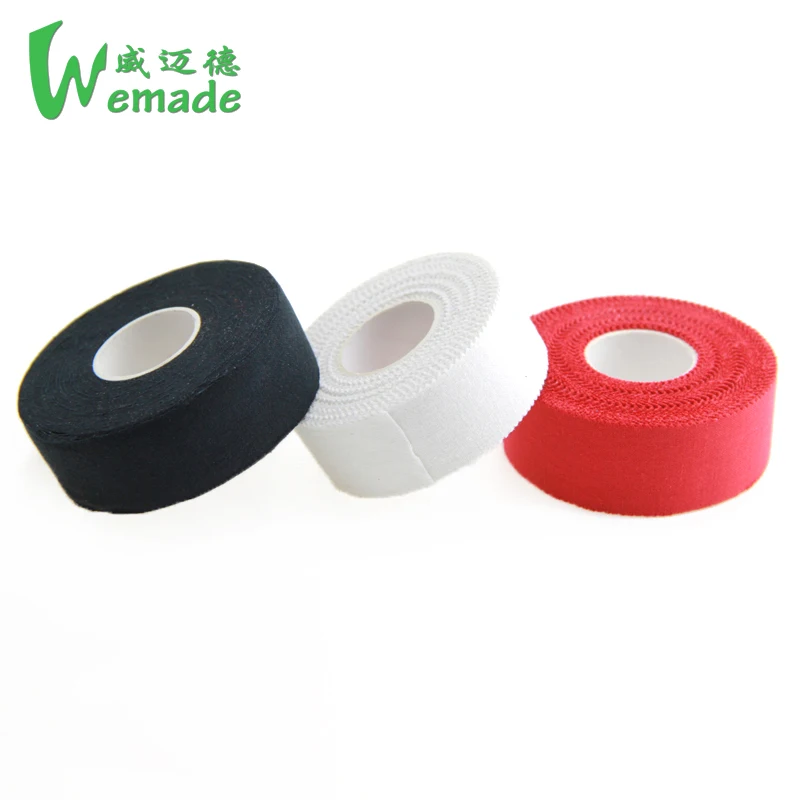 100% cotton fabric zigzag/ easy tear sports athletic tape 1.5 inch *15yards  for Lacrosse/Hockey Sticks/Climbers and Boxing