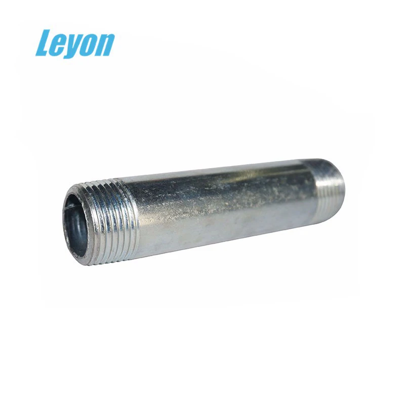 DIN 2982 steel male cast iron pipe fitting gas pipe nipple carbon steel barrel nipple