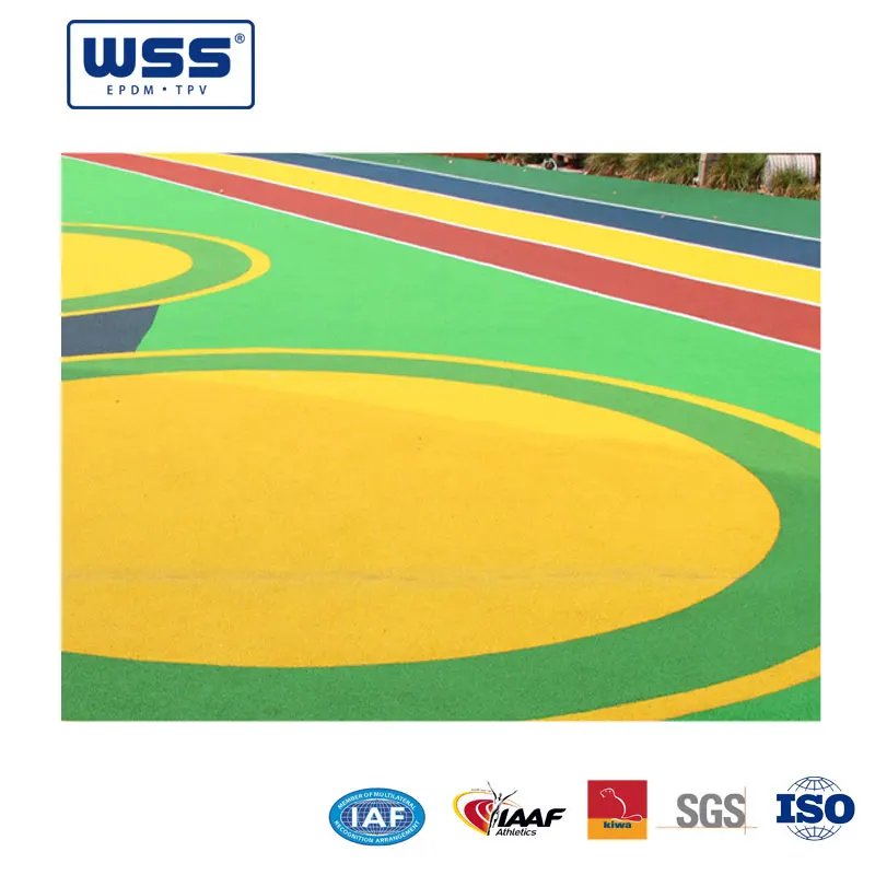 Safety Friendly EPDM Rubber Wetpour Playgrounds