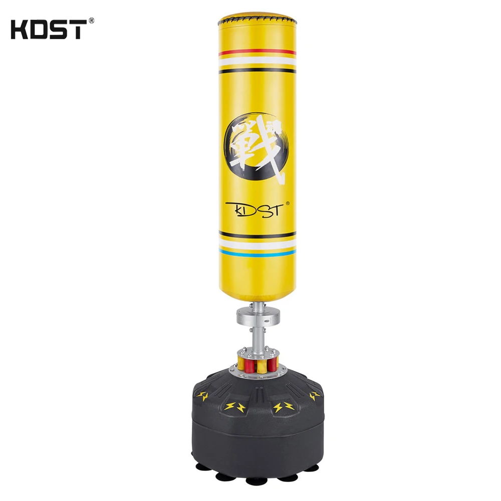 
logo custom hot sell fitness equipment heavy boxing training bags free standing kickboxing body punching bag 