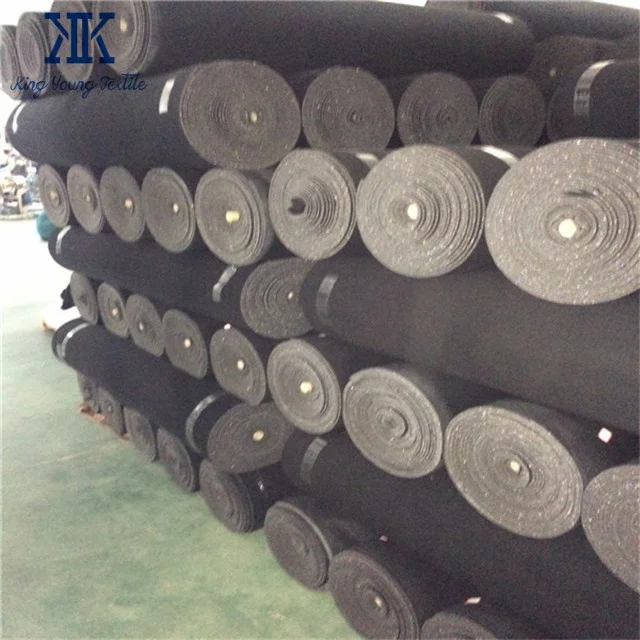 hot sale factory manufacturer custom thickness pu sponge foam laminated motorcycle safety helmet hat lining fabric