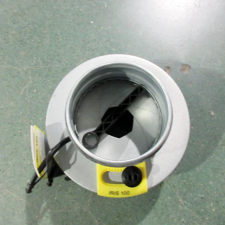 Galvanized Steel Air volume control damper IRIS Damper full sizes 80mm-800mm