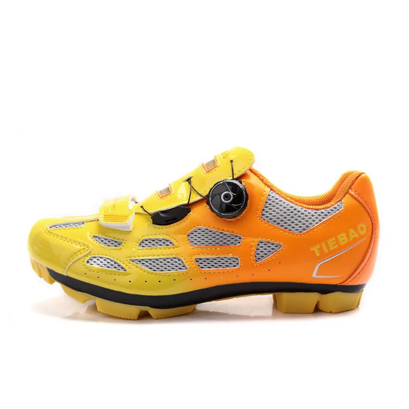 Breathable Mountain Spring Summer Sports Road Riding Lock Cycling Shoes for Men