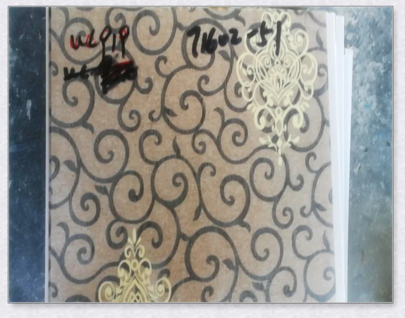 3 kg 50% PVC Laminated PVC Wall Panels Wall Paper Design PVC Wall Panels