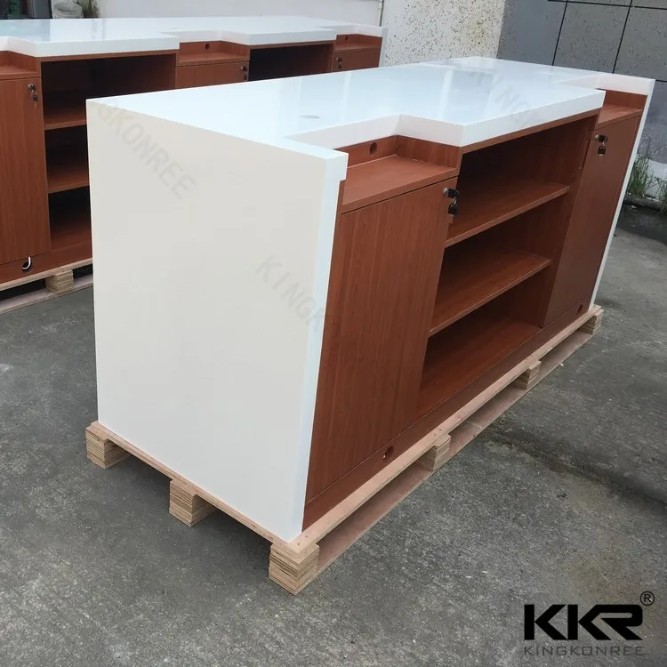  Современная портативная барная стойка Kingkonree с твердой поверхностью