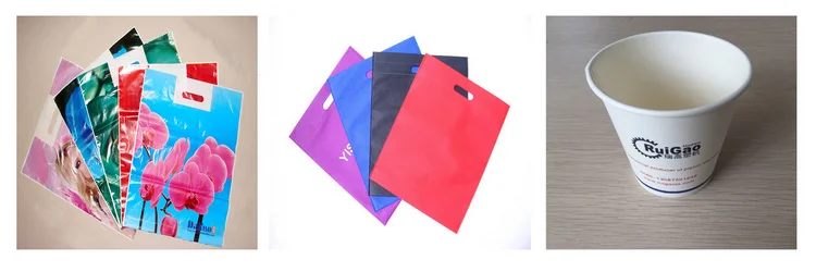 Two color Flexographic Shopping Carry Bag Printing Machine/Plastic T shirt Bag Flexo Printer Machine price