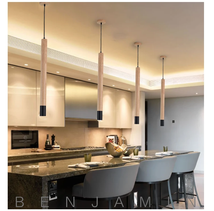 Glass Ball Home Goods Modern Orange Pendant Lamp