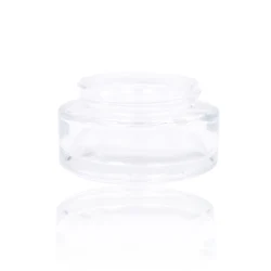 Рекомендуем, баночка для ухода за кожей высокого качества, стеклянная бамбуковая пустая прозрачная баночка 50 г, стеклянная баночка, Бамбуковая крышка