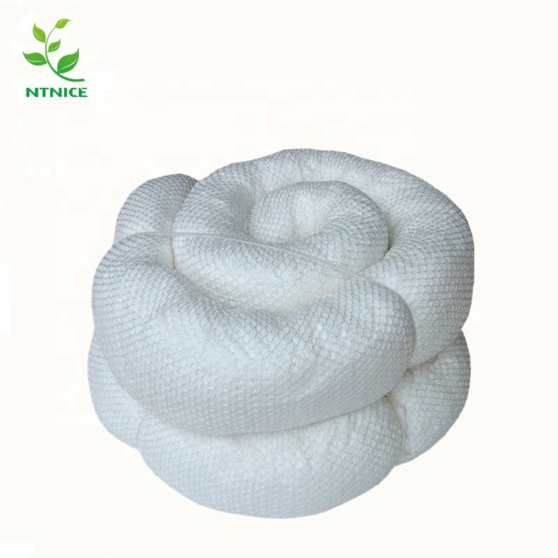 NTNICE 12.7cm*300cm oil-only absorbent boom confines and absorbs oil and fuel spill on land or water