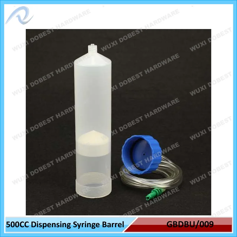 syringe/liquid dispenser syringe/plastic 500cc dispensing barrel