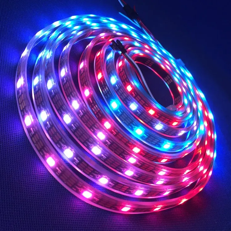 Addressable Sk6812 12v Rgbw 60 Pixels Led Strip Ws2812b