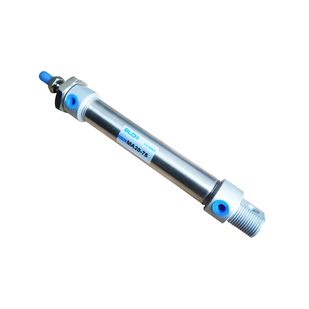 Made in china wholesale Pneumatic MA Series Stainless Steel Double acting aluminum air cylinder