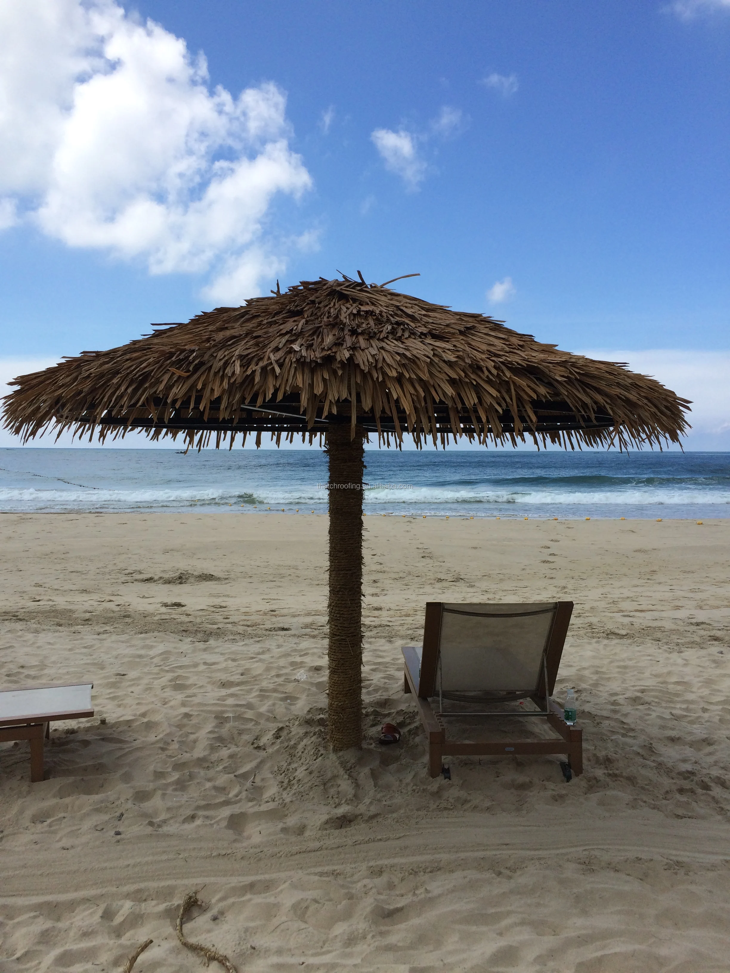 Новый синтетический зонт-беседка из ПВХ, ПЭ, искусственная солома