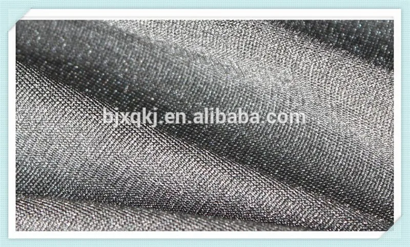 
100% nano silver fiber Electromagnetic Antiradiation Fabric 