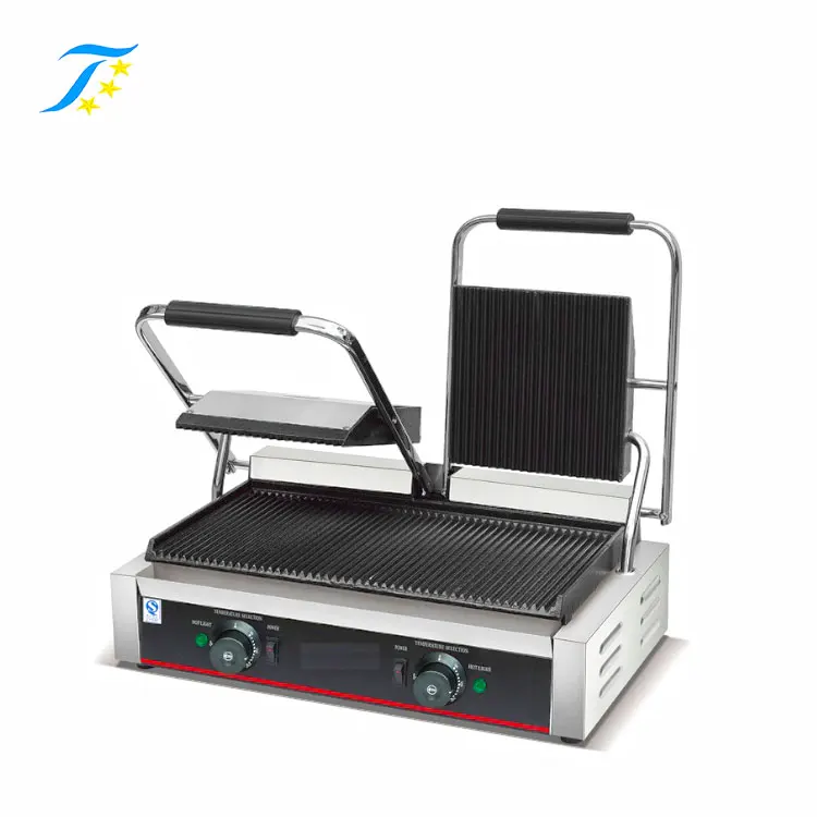 
Contact Grill Commercial Burger Electric Grill Machine 