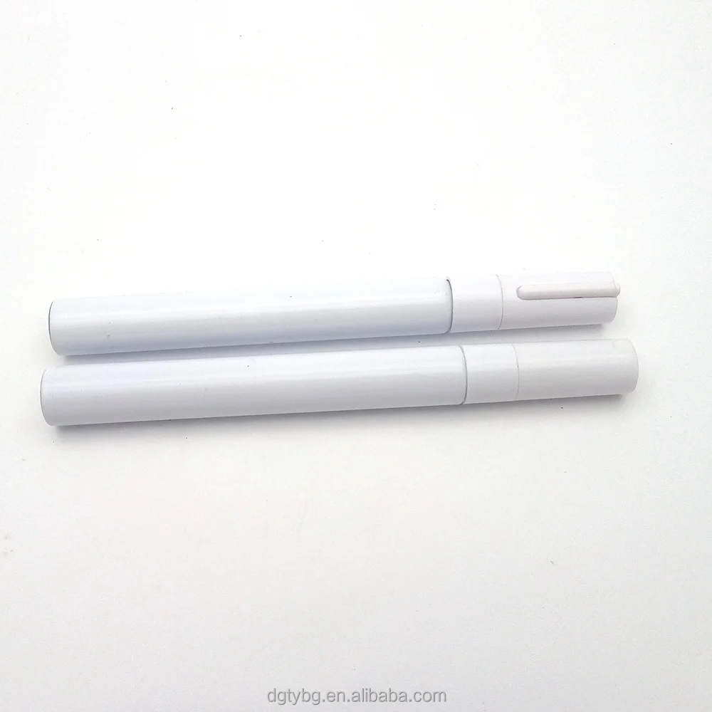 Empty marker en barrel paint pen empty to refill ink empty pen aluminum tube