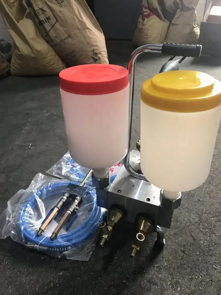 2K double pump High Pressure grouting Injection pumping machine Polyurethane Foam Filling Machine