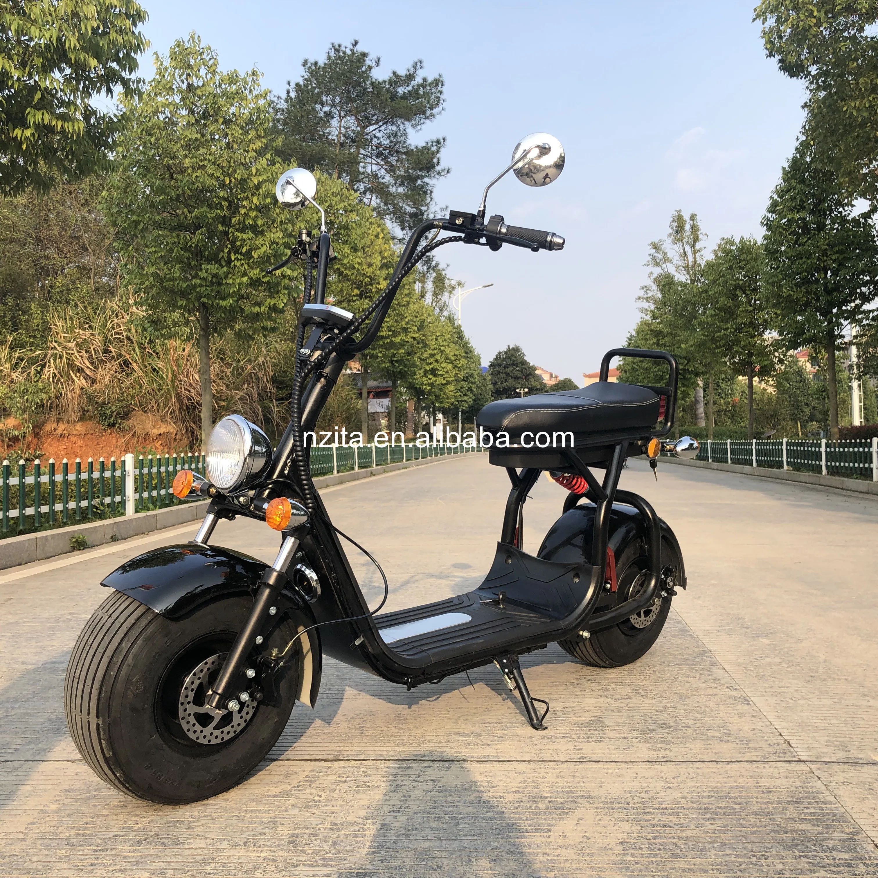 europe eec electric motorcycle frame fat tire electric scooter 1000w city Citycoco electric motor Nzita scooter parts