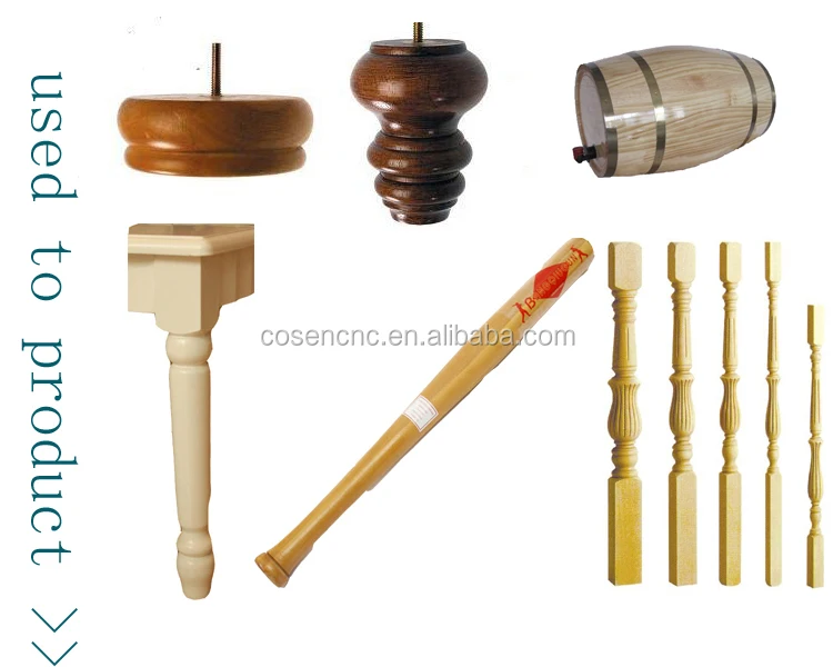 cnc lathe wood crafts milling carving with 4 pcs tool rest