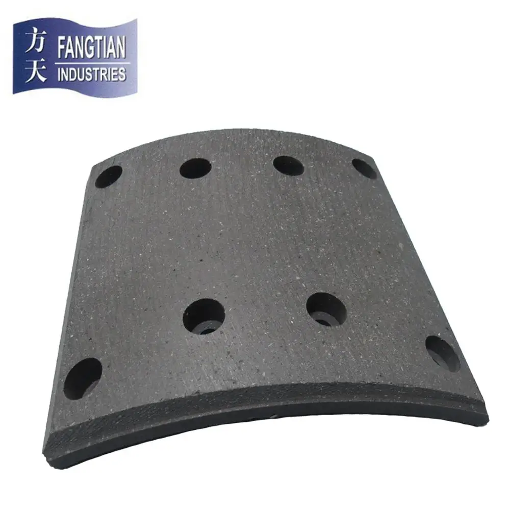 Wear-resisting Asbest0s Brake Lining 19486 For Benz Trucks