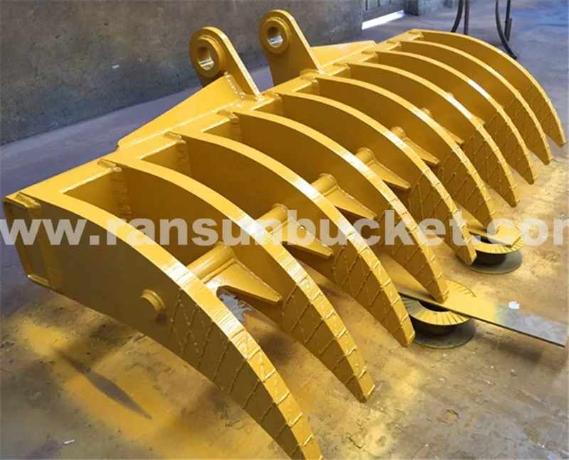 20% off mini excavator rock rake for sale