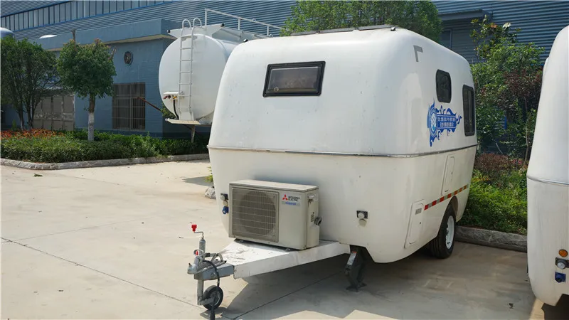 Chinese hot sale customized model RV trailer caravan for sale